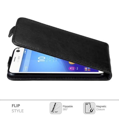 Sony Xperia C4 Flipfodral Skal (Svart)