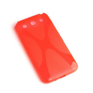 LG OPTIMUS G PRO Skal Fodral Case (Röd)