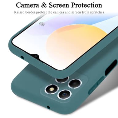 Honor X8 5G Skal Fodral Case (Grön)