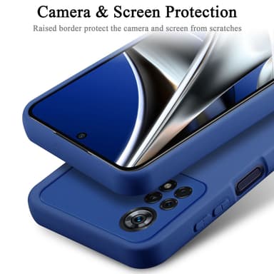 Xiaomi Poco X4 Pro Skal Fodral Case (Blå)