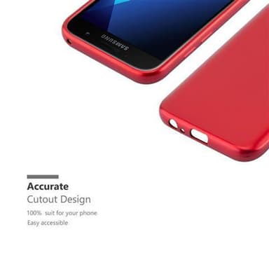Skal Samsung Galaxy A3 2017 Fodral Case (Röd)