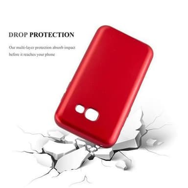 Skal Samsung Galaxy A3 2017 Fodral Case (Röd)