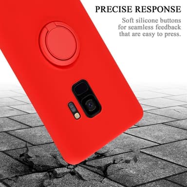 Skal Samsung Galaxy S9 Fodral Case (Röd)
