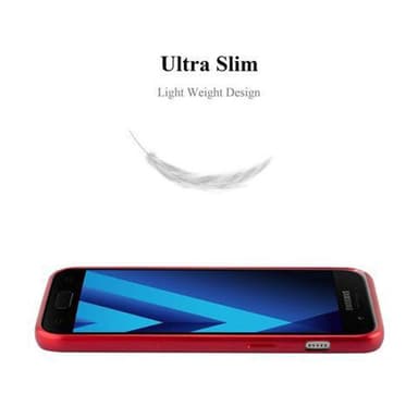Skal Samsung Galaxy A3 2017 Fodral Case (Röd)