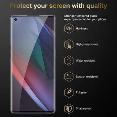 Oppo FIND X3 NEO Skyddsglas Skyddsfilm Skärmskydd