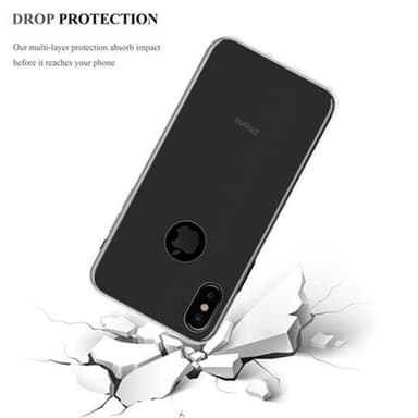 iPhone X / XS Skal Fodral Case (Transparent)