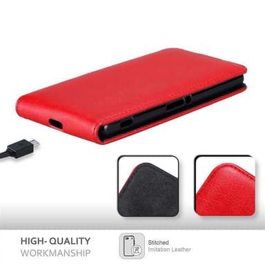Sony Xperia Z2 Flipfodral Skal (Röd)