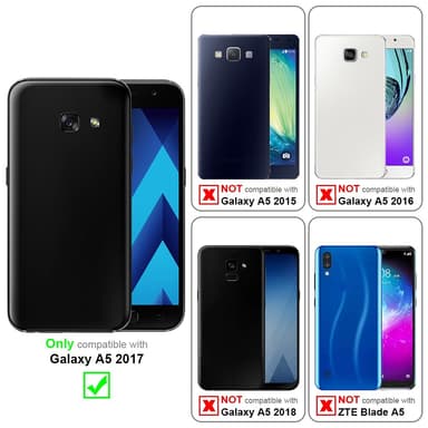 Samsung Galaxy A5 2017 Skal Fodral Case (Silver)