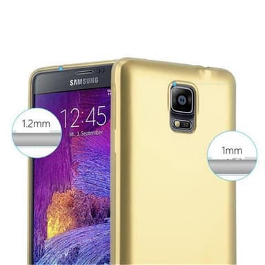 Skal Samsung Galaxy NOTE 4 Fodral Case (Guld)