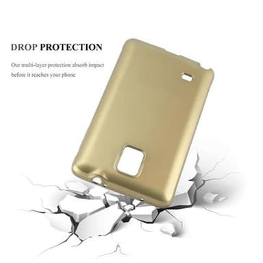 Skal Samsung Galaxy NOTE 4 Fodral Case (Guld)