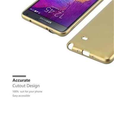Skal Samsung Galaxy NOTE 4 Fodral Case (Guld)
