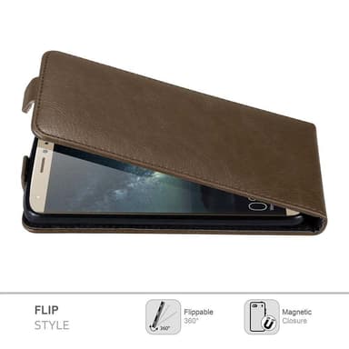 Huawei MATE S Flipfodral Skal (Brun)