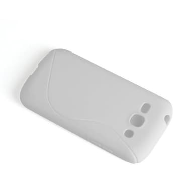 Samsung Galaxy ACE 3 Skal Fodral Case (Vit)