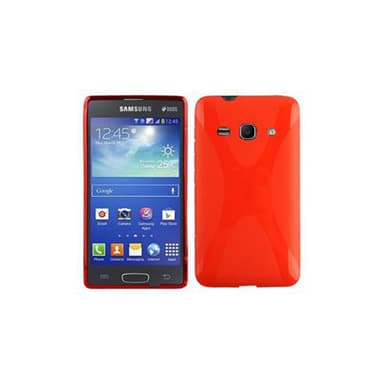 Samsung Galaxy ACE 3 Skal Fodral Case (Röd)