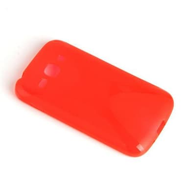 Samsung Galaxy ACE 3 Skal Fodral Case (Röd)