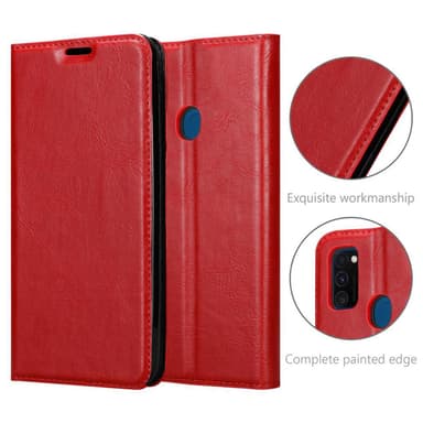 Samsung Galaxy M21 / M30s Skal Fodral Case (Röd)