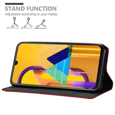 Samsung Galaxy M21 / M30s Skal Fodral Case (Röd)