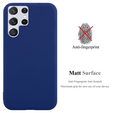 Skal Samsung Galaxy S22 ULTRA Fodral Case (Blå)