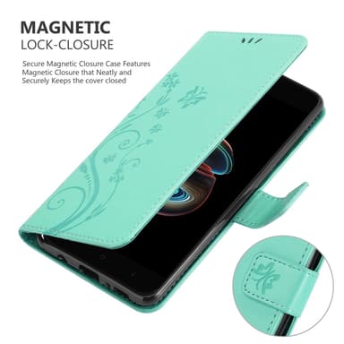 Xiaomi Mi A1 / Mi 5X Plånboksfodral Skal (Turkos)