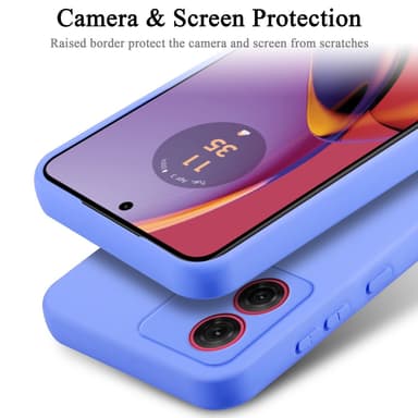 Motorola Moto G84 Skal Fodral Case (Lila)
