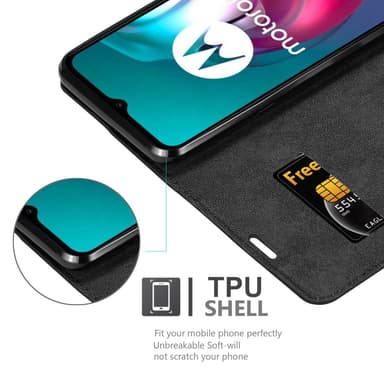Motorola MOTO G10 / G30 Skal Fodral Case (Svart)