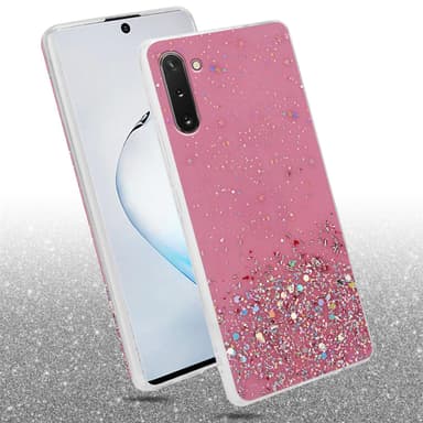 Samsung Galaxy NOTE 10 Skal Fodral Case (Rose)