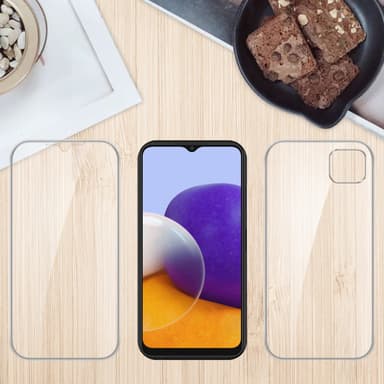 Skal Samsung Galaxy A22 5G Fodral Case (Transparent)