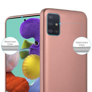 Skal Samsung Galaxy A51 5G Fodral Case (Rosa)