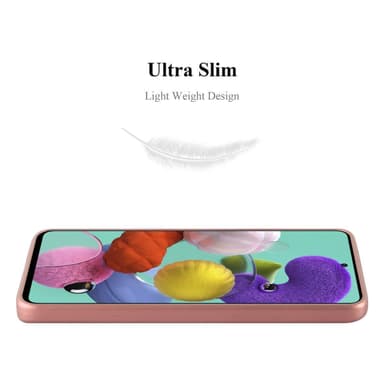 Skal Samsung Galaxy A51 5G Fodral Case (Rosa)