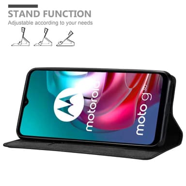 Motorola MOTO G10 / G30 Skal Fodral Case (Svart)