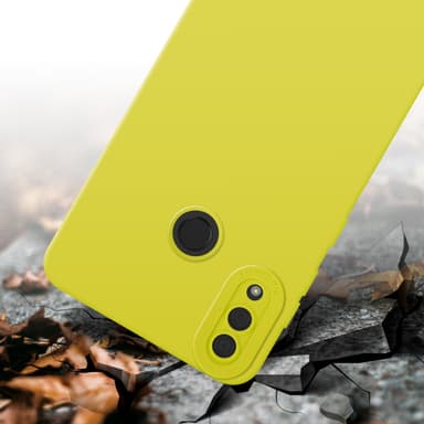 Huawei Y7 2019 / Y7 PRIME 2019 Skal Fodral Case (Gul)