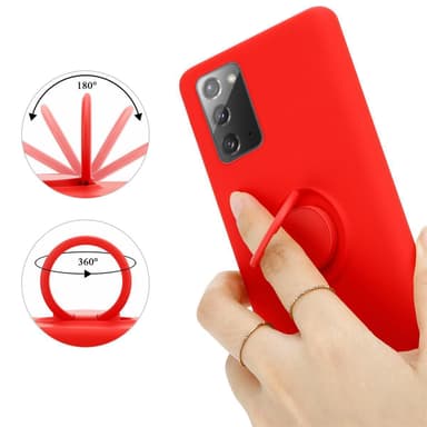 Skal Samsung Galaxy NOTE 20 Fodral Case (Röd)