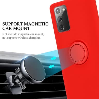 Skal Samsung Galaxy NOTE 20 Fodral Case (Röd)