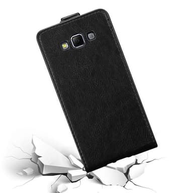 Samsung Galaxy A7 2015 Flipfodral Skal (Svart)