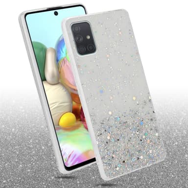 Samsung Galaxy A71 4G Skal Fodral Case (Transparent)