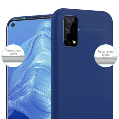Skal Realme 7 5G Fodral Case (Blå)