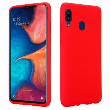 Skal Samsung Galaxy A10e / A20e Fodral Case (Röd)