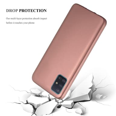 Skal Samsung Galaxy A51 5G Fodral Case (Rosa)