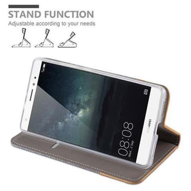 Huawei MATE S Plånboksfodral Skal (Grå)