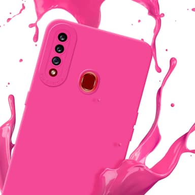 Samsung Galaxy A20s Skal Fodral Case (Rosa)