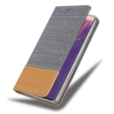 Samsung Galaxy NOTE 20 Plånboksfodral Skal (Grå)