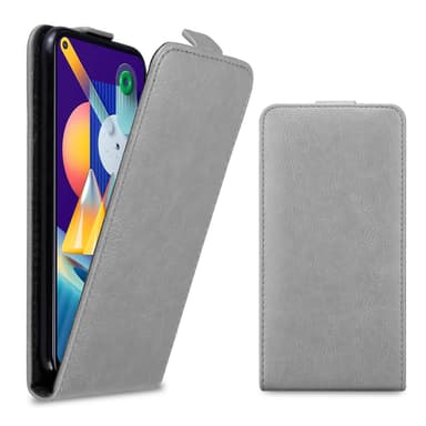 Samsung Galaxy A11 / M11 Flipfodral Skal (Grå)