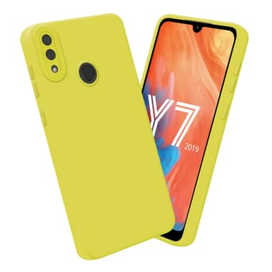 Huawei Y7 2019 / Y7 PRIME 2019 Skal Fodral Case (Gul)
