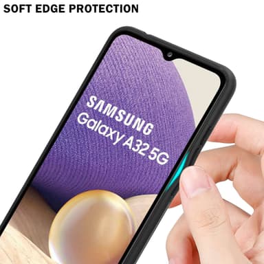 Samsung Galaxy A32 5G Skal Fodral Case (Svart)