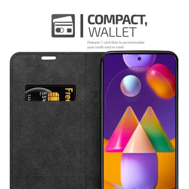 Samsung Galaxy M31s Skal Fodral Case (Brun)