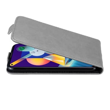 Samsung Galaxy A11 / M11 Flipfodral Skal (Grå)
