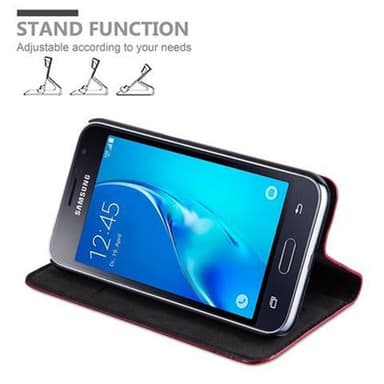 Samsung Galaxy J1 2016 Skal Fodral Case (Röd)