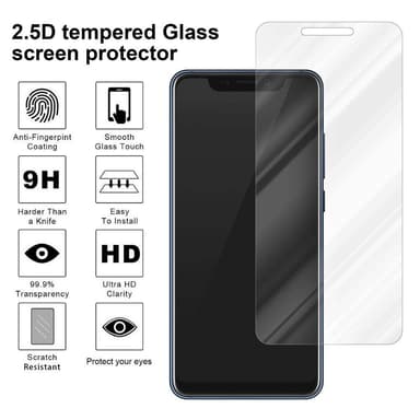 ZTE Axon 9 PRO Skyddsglas Skyddsfilm Skärmskydd