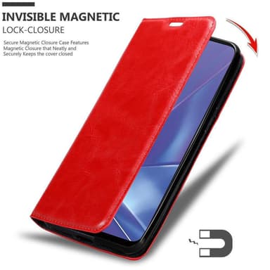 Oppo A72 Skal Fodral Case (Röd)