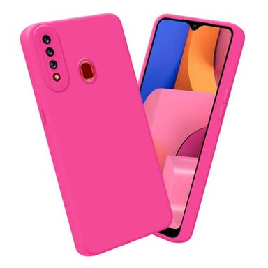 Samsung Galaxy A20s Skal Fodral Case (Rosa)